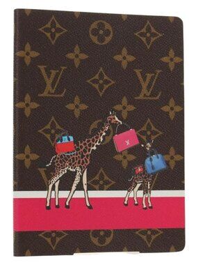 LOUIS VUITTON Monogram Kaye Clemence Note Cover GI0767 LV Auth 145799M